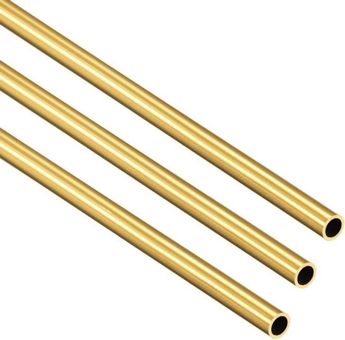 Messing Ronde Buis 13mm Diameter 0,5mm Dikte 300mm Lengte - Hoge Sterkte Naadloze Rechte Pijp voor Knutselwerk - DIY - Hobby Modelbouw