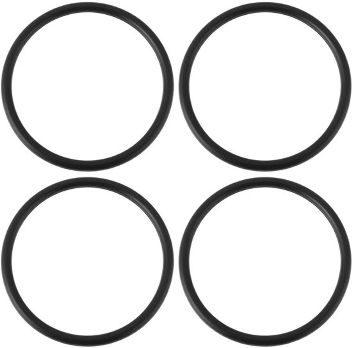 - Koelvloeistof O-ringen - Vervanging voor - Zwart - Rubber O-ringen - 4 stuks voor optimale afdichting - Geschikt voor auto-ond...