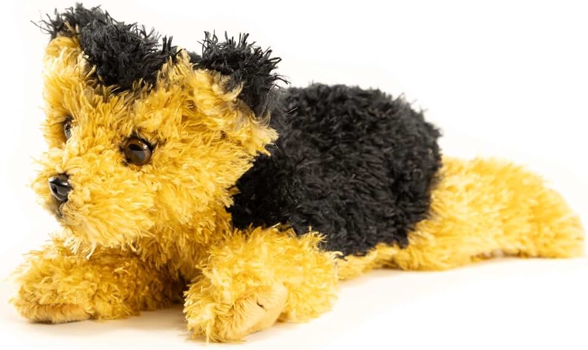 - Yorkshire Terrier Plushie (zonder riem), 21 cm (lengte), pluche hond, pluche dier, knuffeldier