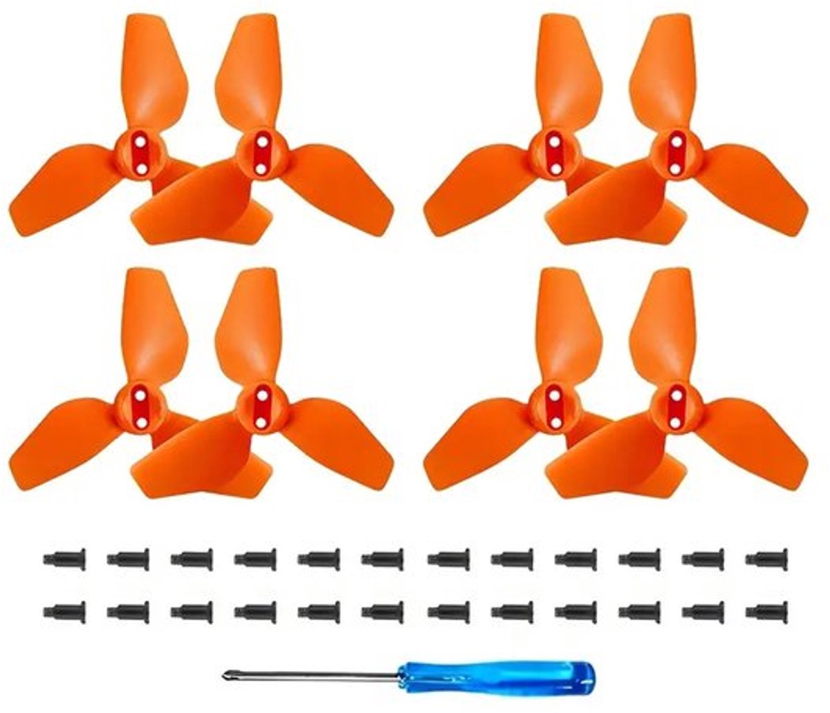 Geschikt voor DJI Neo dronepropellers, handformaat drone kleurrijke bladen en vleugelbescherming accessoires, 8 stuks