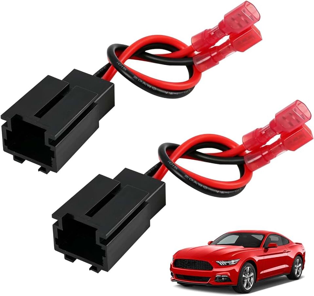 2 stuks luidsprekeradapter auto voor Citroen C2, luidsprekerbundel, ISO-aansluiting, auto-audio, snelaansluiting, zonder de originele bedrading te snijden