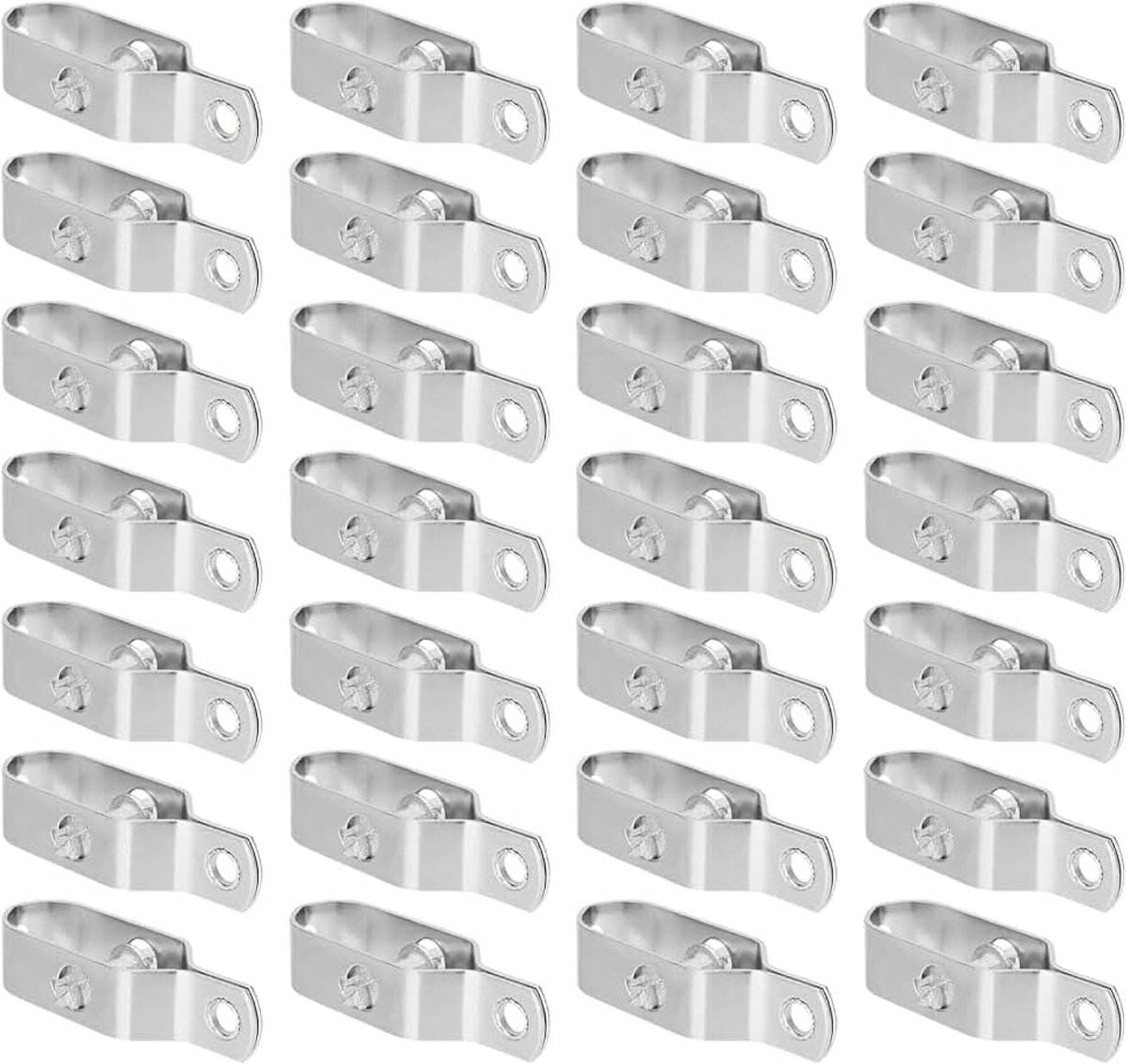 26 stuks gegalvaniseerde draadspanners, 90 mm hekspanners, draadkabelspanner voor draadhekken, spanschroef, kabelspanner voor wilgenhek, knoopgaas, gaas