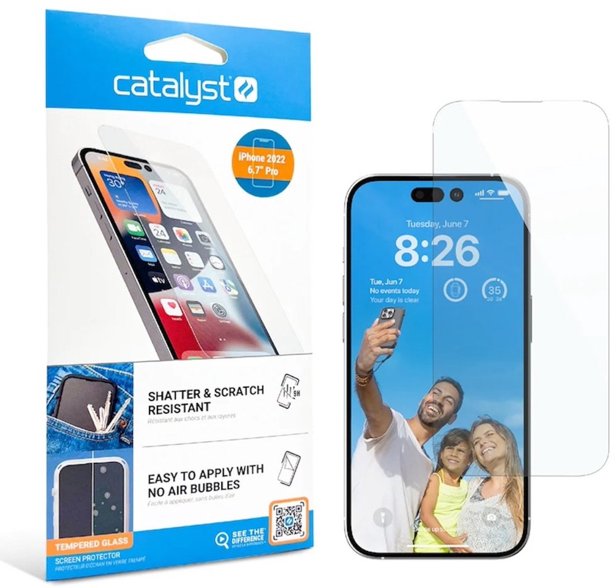 Catalyst Tempered Glass Screen Protector iPhone 14
