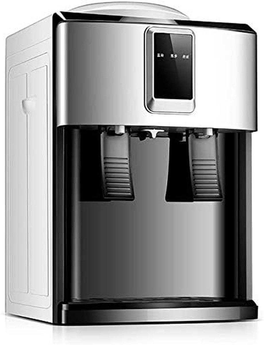 Elektrische Waterdispenser - Waterkoeler Waterkoker - Direct Water Tappen - Warm en Koud Water - 27x22x39cm - Wit