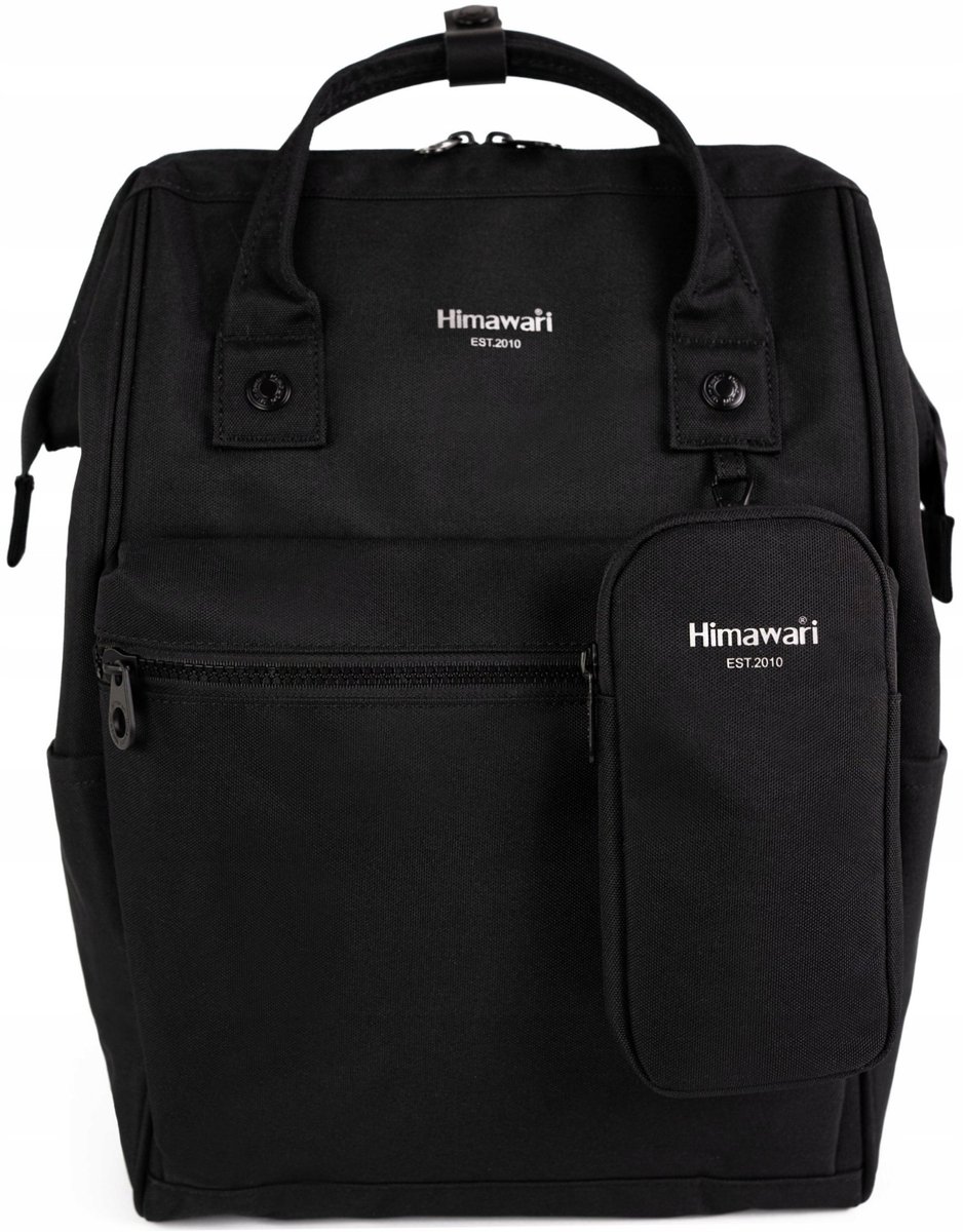 Himawari Task M laptoprugzak - waterdichte werkorganizer zwart