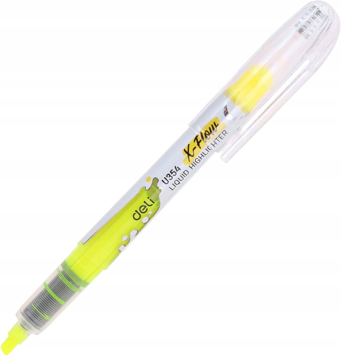 Deli X-Flow Vloeibare Markeerstift Geel 1-5mm