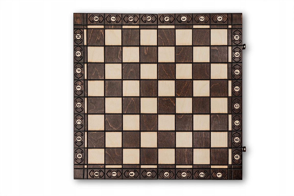 Senator Schaken Bruin - Decoratieve Houten Schakers