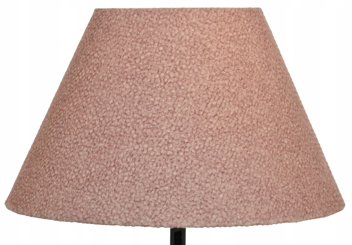 Moderne Lampenkap Kegel Poederroze E27 13x25 H15