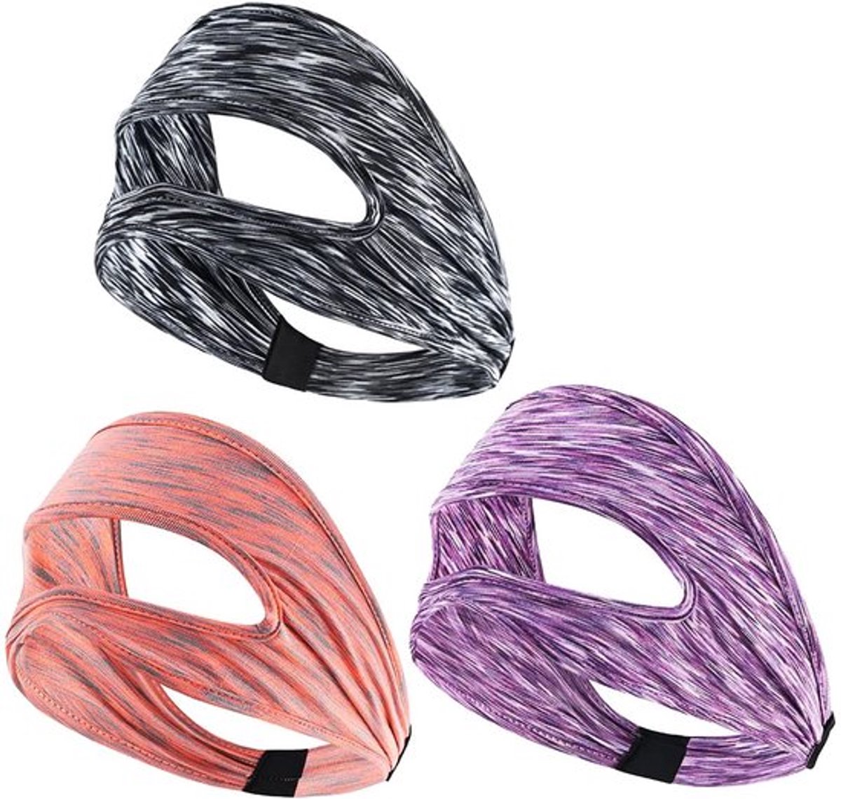 3 Stuks Ademend VR Oogmasker voor Virtual Reality Headsets