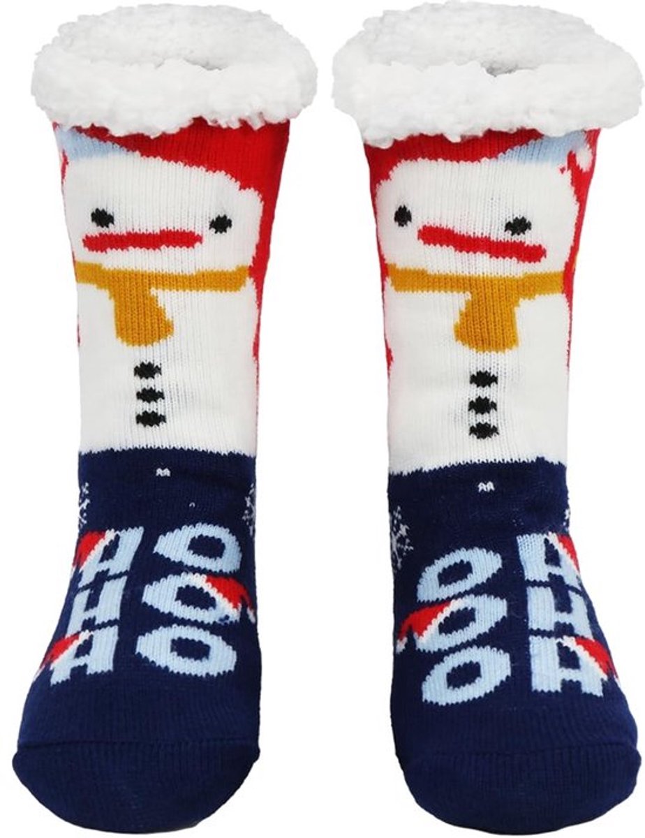 Knuffelsokken Dames - Antislipsokken - Huissokken - Wintersokken - Kerstsokken - Zacht en Warm Maat 39-42