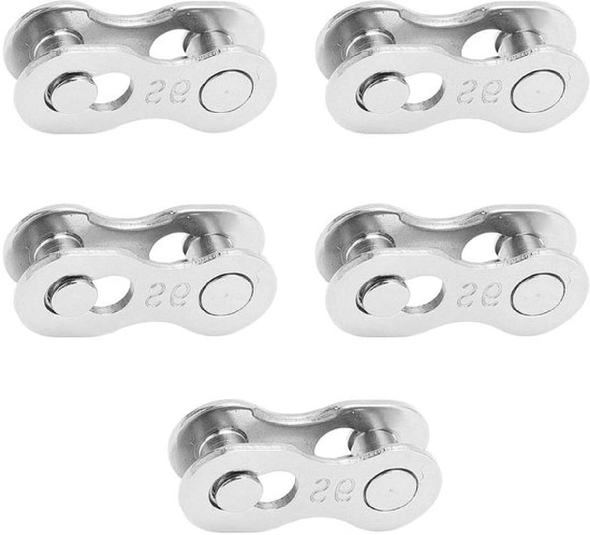 Fietsketting Link - Fiets - Quick Release - 9 versnellingen - 5pairs Fiets Ontbrekende Link 6/7/8/9/10/11/12 Speed.