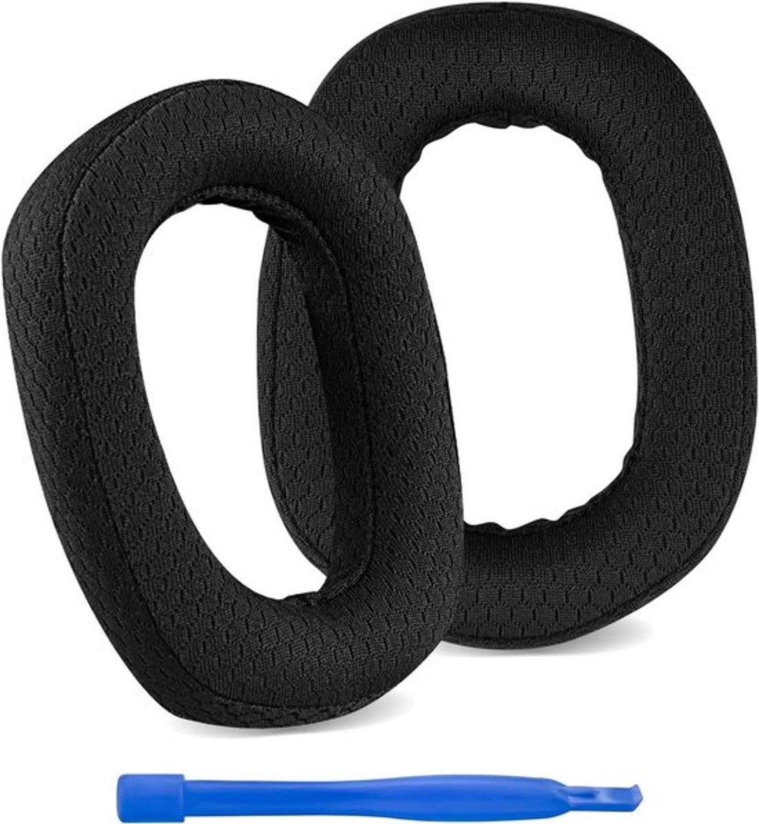 - Vervangende oorkussens - Compatibel met Gamingheadset - Zwart - G435 - Bluetooth draadloze gaming-oorkussens - Oorhoezen - Mesh-stof - Geschikt voor gaming - Oorkussens