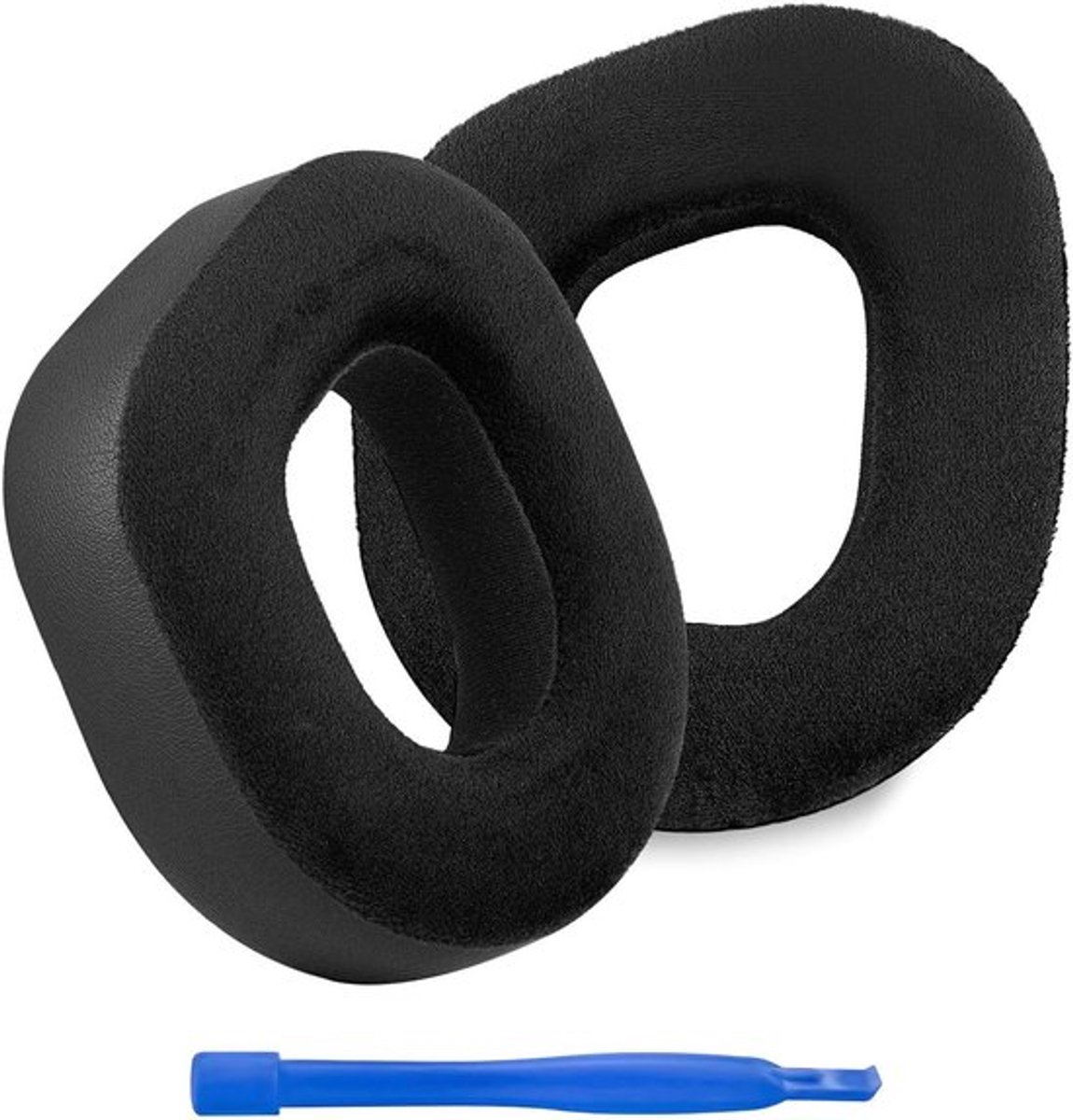 Vervangende oorkussens - Headset - Compatibel met Turtle Beach Stealth 700 Gen2/Gen2 MAX - Hybride velours/Zwart - Geluidsverbetering - Hoofdtelefoon accessoires - Zwart model