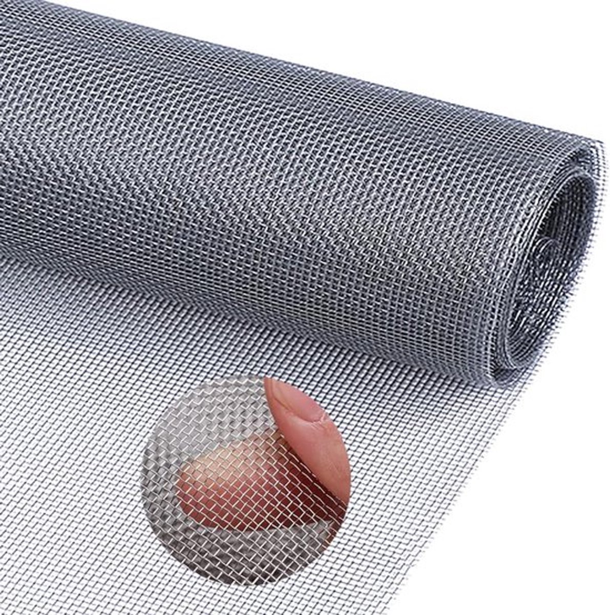 Filtergaasplaten - roestvrij staal - ventilatiegaasafdekking - draadgaasrol 30x120 cm - geweven draadgaas 30 mesh - fijn gaasvel voor ventilatieafdekking - luchtsteen - Thuis Keuken - Tuin