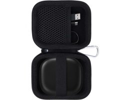 Harde Hoes Compatibel met SHOKZ OpenFit 2+/2/Air, Zwart | Open-Ear Hoofdtelefoons, Beschermhoes