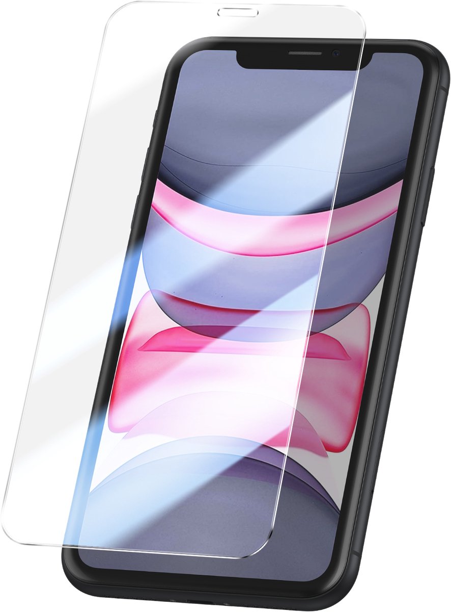 Mayaxess, Gehard Glas Geschikt voor Apple iPhone 11 / Geschikt voor Apple iPhone XR 9H Kras- en Schokbestendig, Transparant