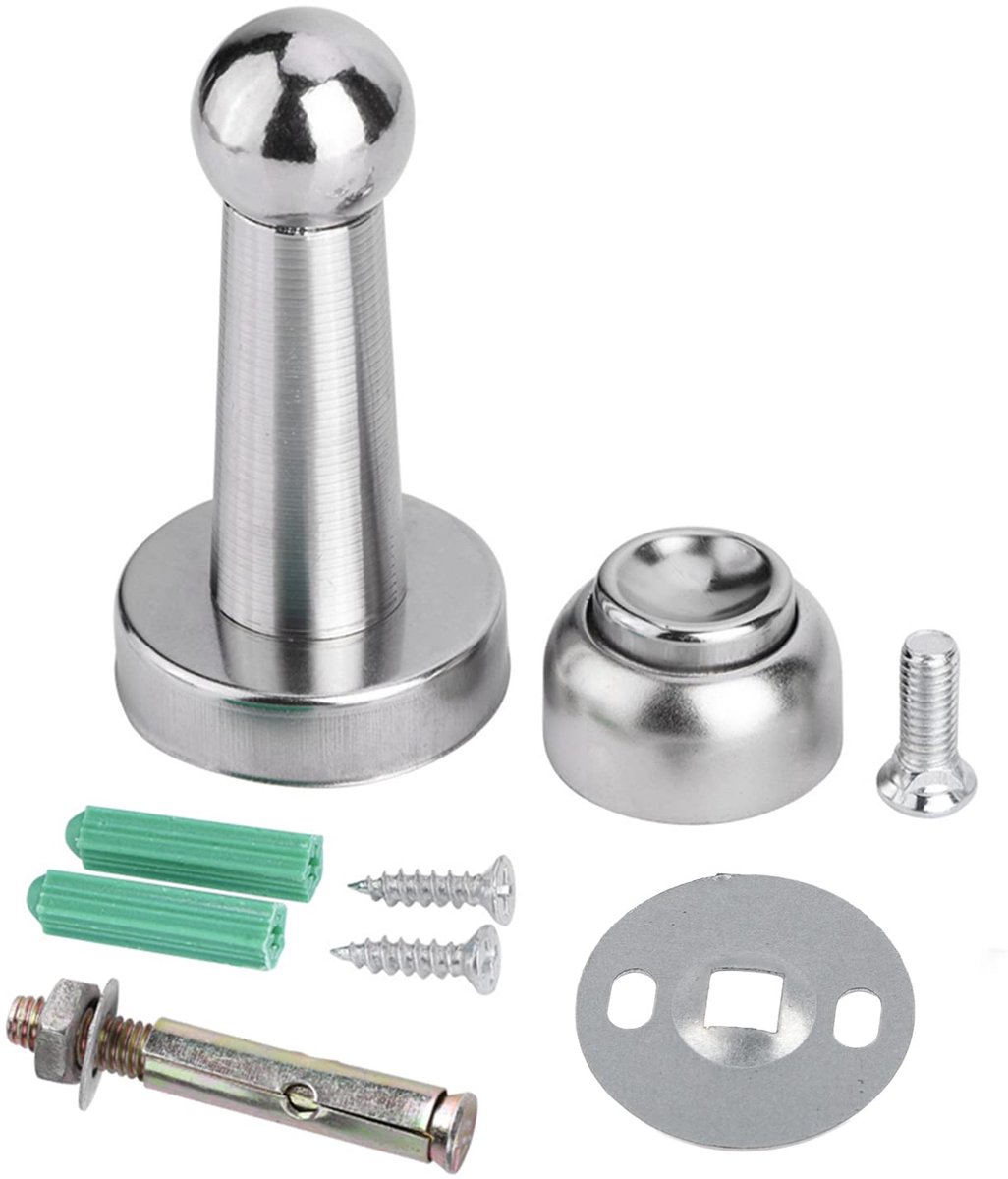 Magnetische Deurstop Roestvrijstalen Muurbevestiging Roestvrijstalen Deurstopper Deurhouder voor Sterkere Montage, Houd Uw Deur Open!,slaapkamer set
