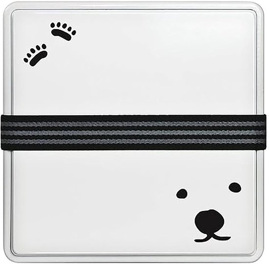Lunchbox met koelgel - Bento box - Voedsel koel houden - Geïntegreerde vriesdeksel - 1100 ml - Wit — afbeelding 4
