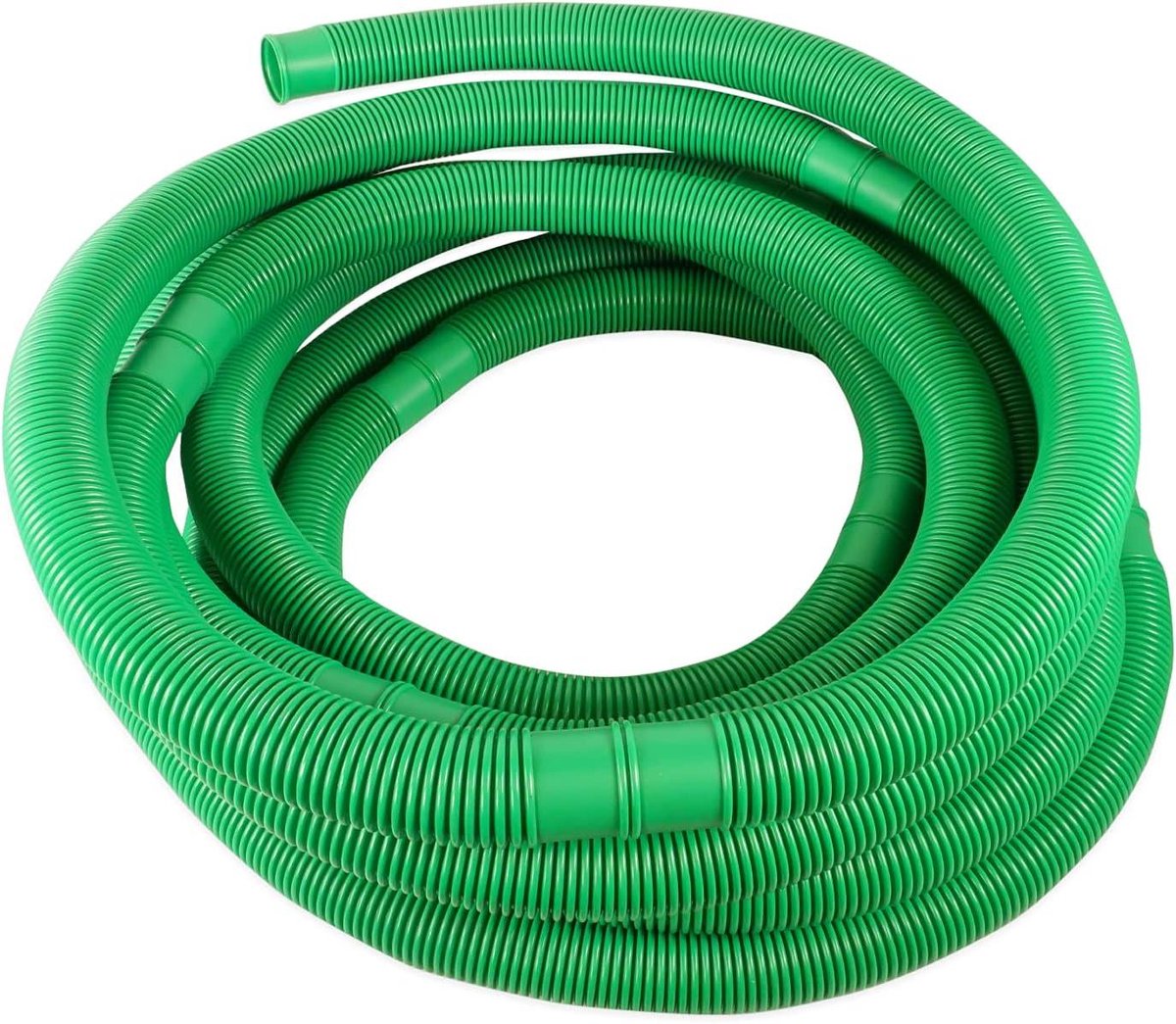 Zwembadslang - Universele slang - Zwembad onderhoud - Deelbaar per meter - 15 meter - Groen