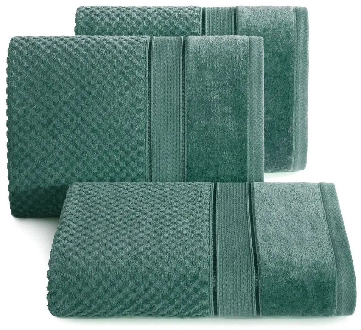 Eurofirany Badhanddoek Katoen 30x50cm 500g/m² Donkergroen