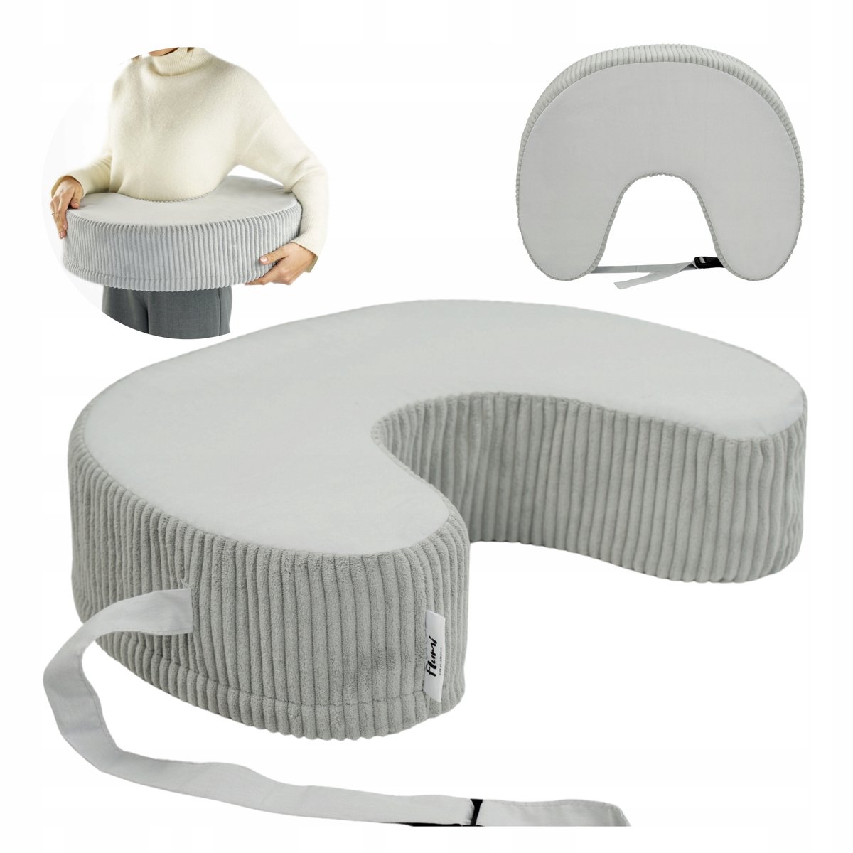 Flumi Premium voedingskussen - Ergonomisch, comfortabel, ideaal voor moeders