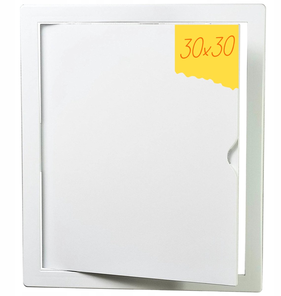 Toegangsdeur 30x30cm ABS Wit - Ideaal voor Meters & Schachten