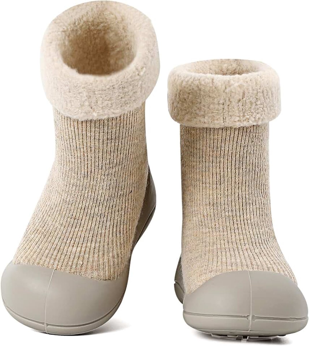 Babysokken voor de winter, antislip, babyschoenen, eerste stappen, voor jongens en meisjes
