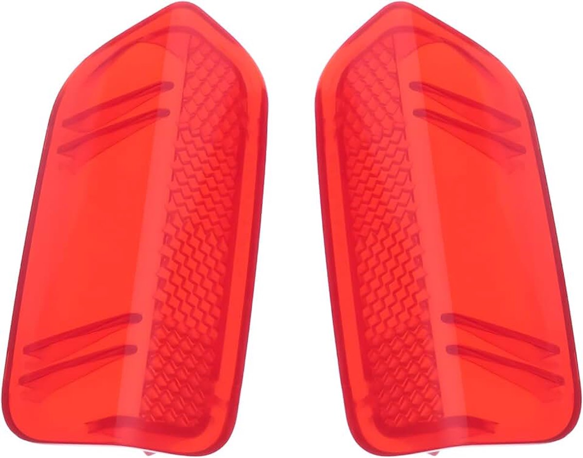 2 STKS Auto Interieur Deur Card Waarschuwingslampje Cover Reflector 1K0947419 Compatibel met VW Compatibel met Skoda