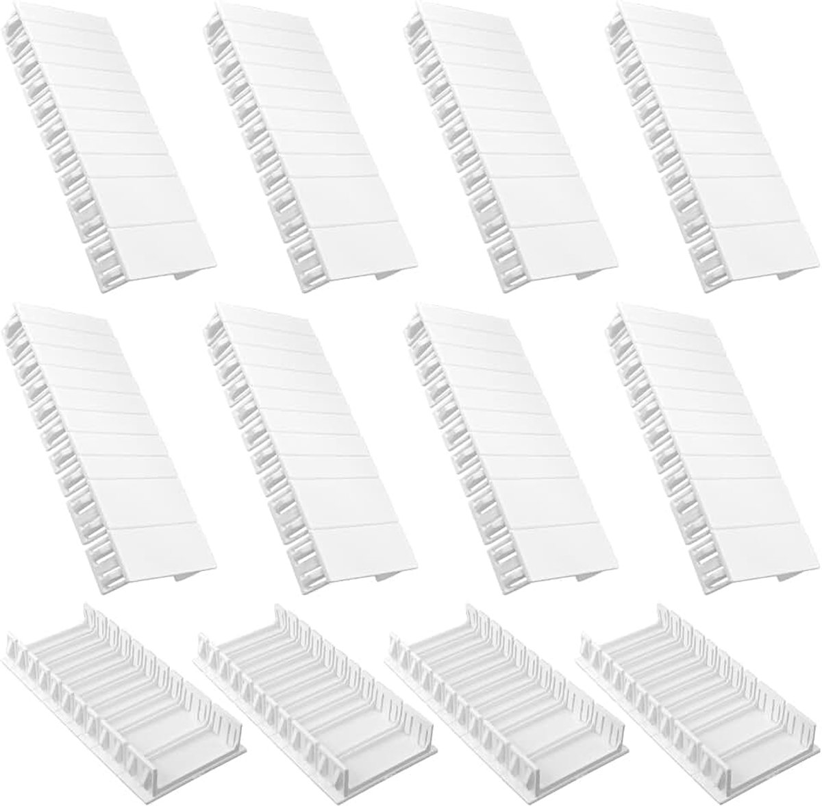 12 stuks 6HP blinde afdekstrips voor zekeringkast en onderverdeler