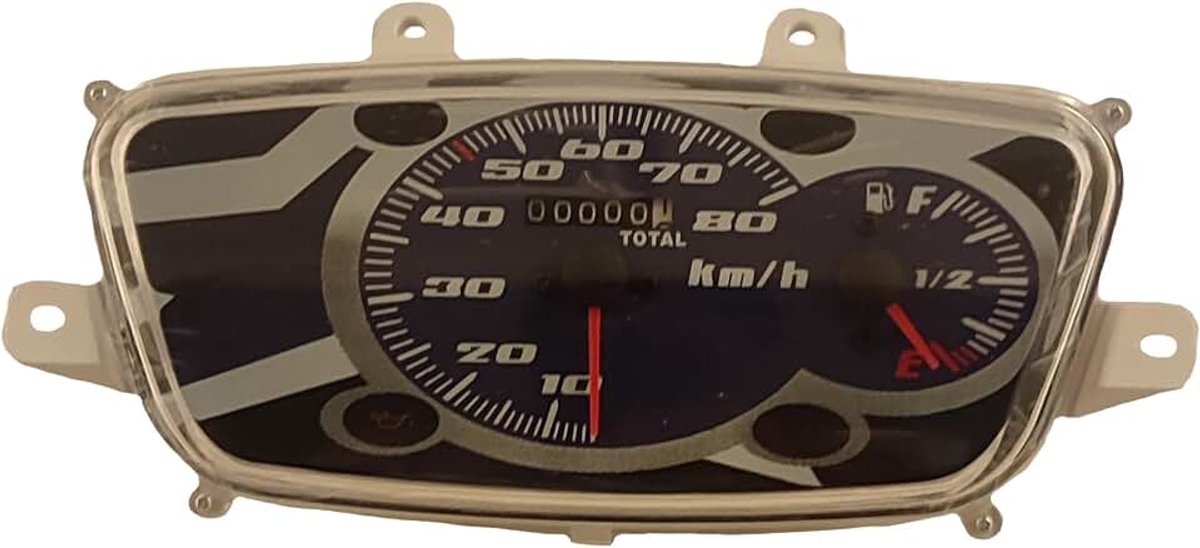 Universele snelheidsmeter en kilometerteller voor Yamaha BW's (2004-2017) en MBK Booster Spirit - hoogwaardige instrumentatie