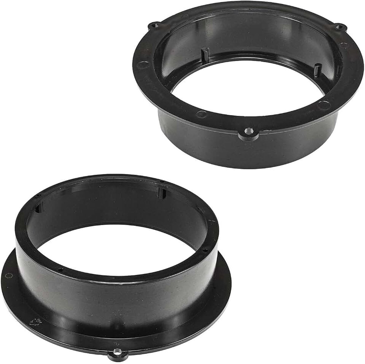 Tomzz Audio 2803-018 luidsprekerringen adapter houders compatibel met Audi A4 A4 A5 A6 Q3 Q5 Q7 deur achter 165 mm