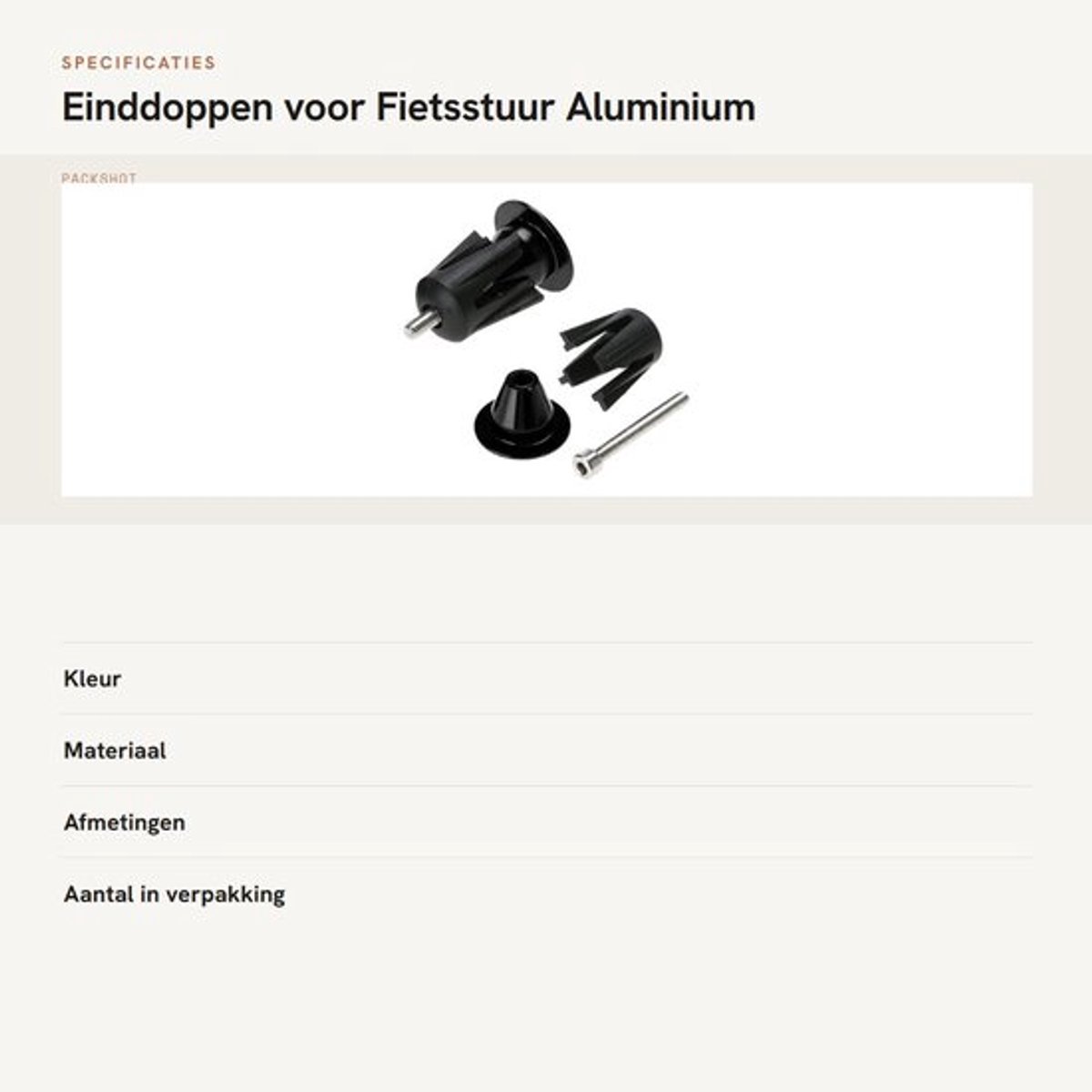 Einddoppen Aluminium - 2 Paar - Voor Racefiets/Mountainbike/BMX - Rubber/Aluminium - Snit 3,4 x 2,4 cm - 100% Tevredenheidsgarantie - Stuurdoppen