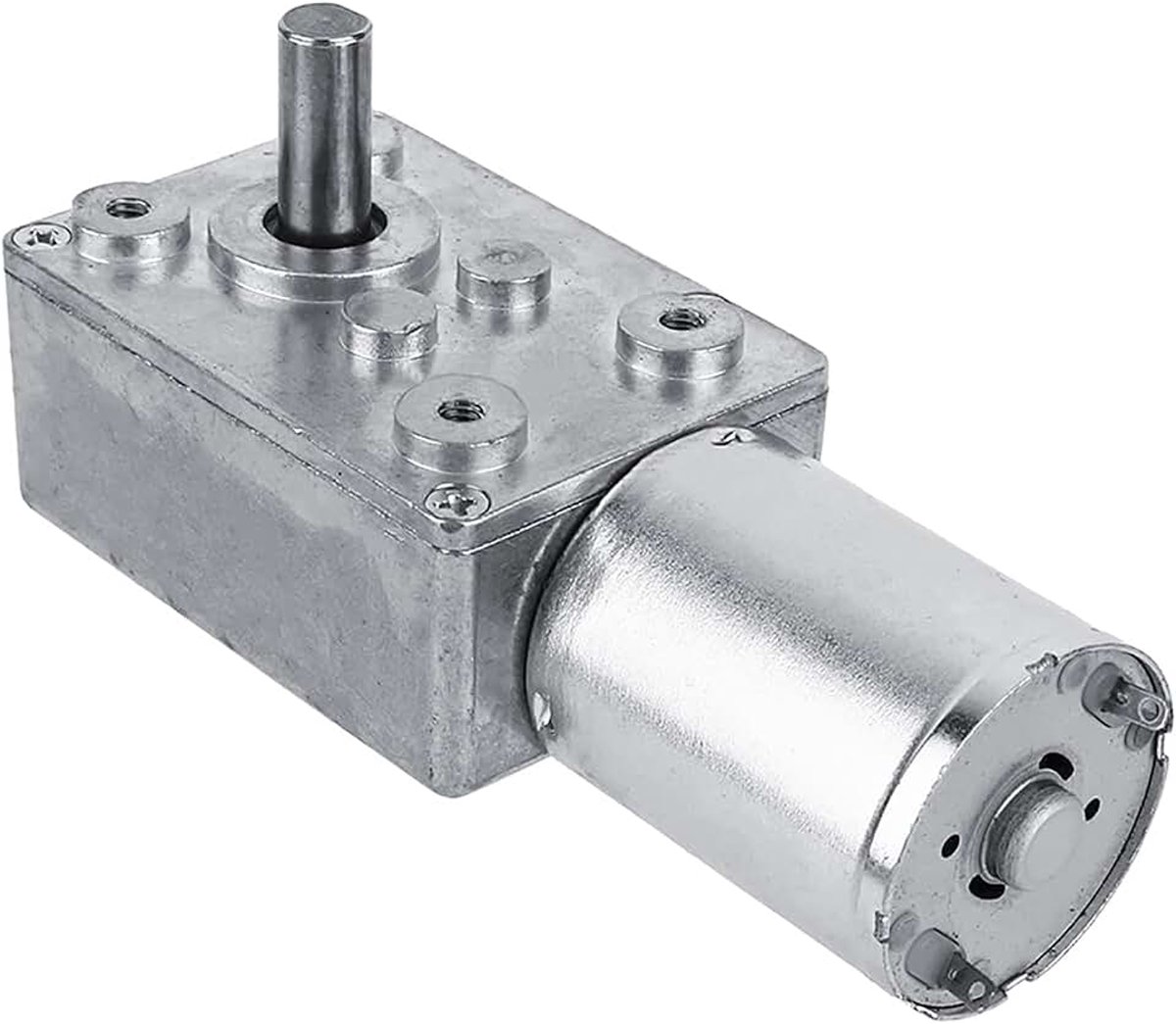 High Torque Worm transmissiemotor DC 12V reductie motor CW/CCW (20RPM)