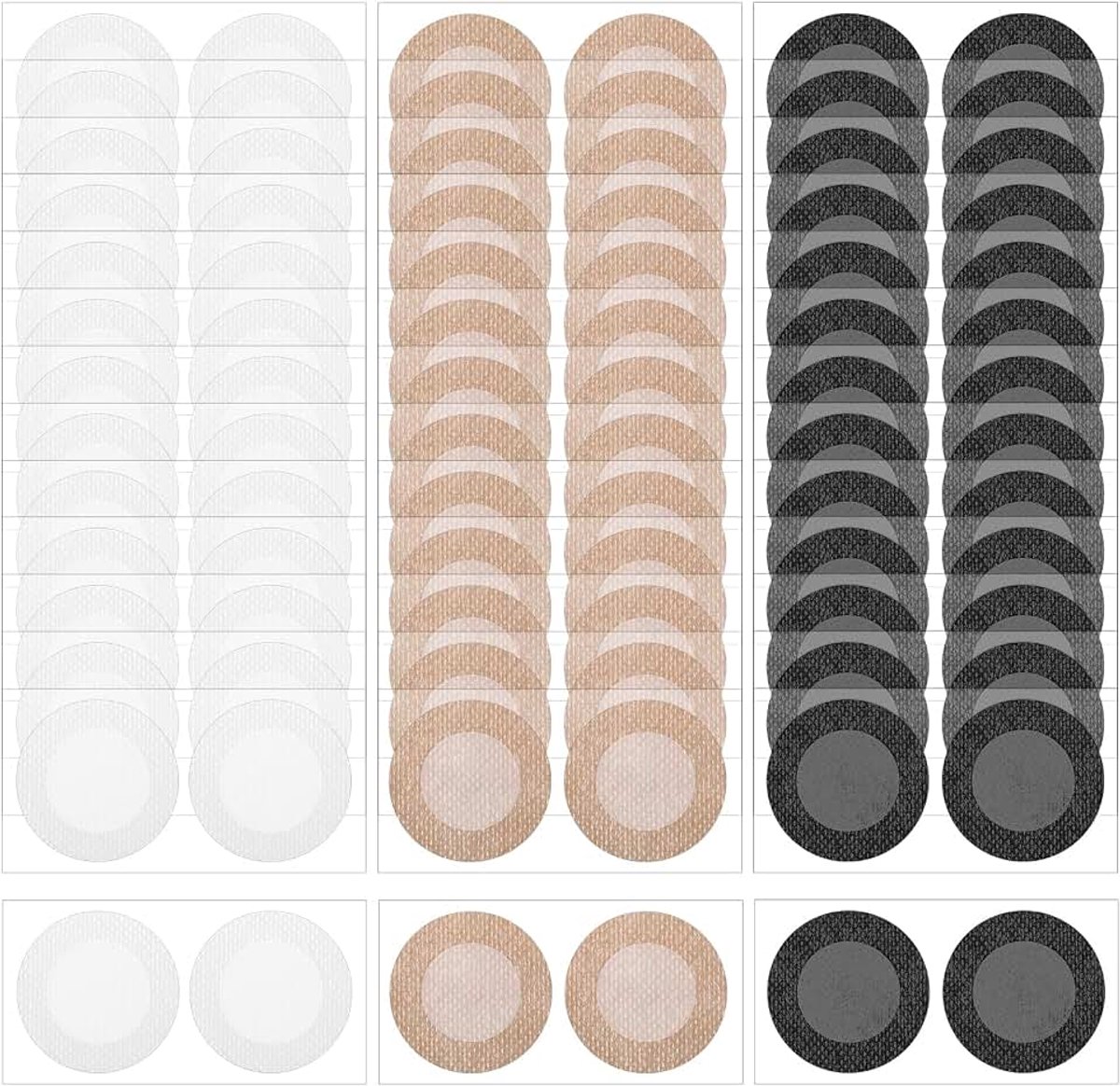 150 stuks tepelpads voor heren, Marathon Run Gear, zweetbestendig, onzichtbaar, tepeltape, wrijvingsvoorkoming, onzichtbare tepelpads voor hardlopers, atleten, hardlopen, sport