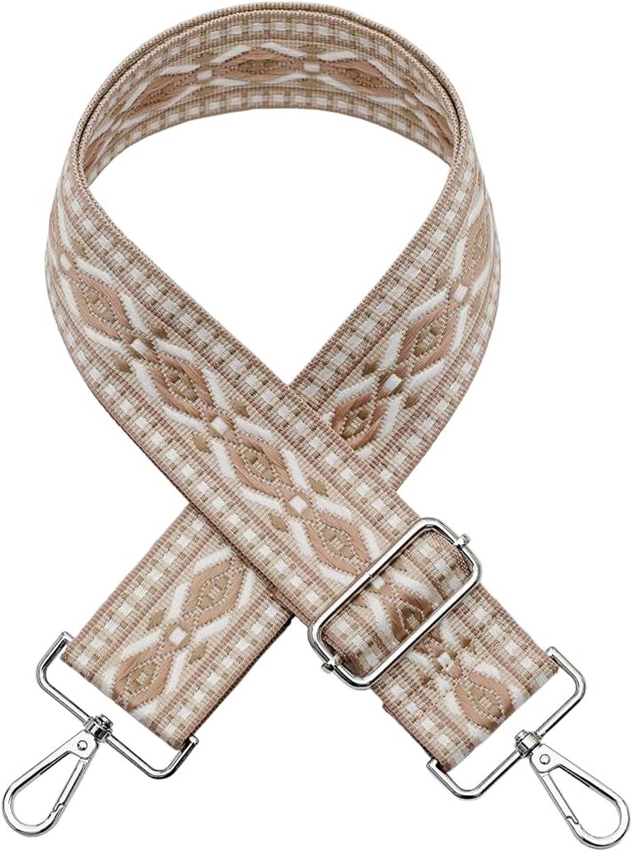 Schouderriem 5 cm schouderriem dames en heren brede tasriem voor handtassen riem | Verstelbare riem om te wisselen, in lengte verstelbare 80-140 cm, tasriem, doe-het-zelf accessoires voor schoudertas