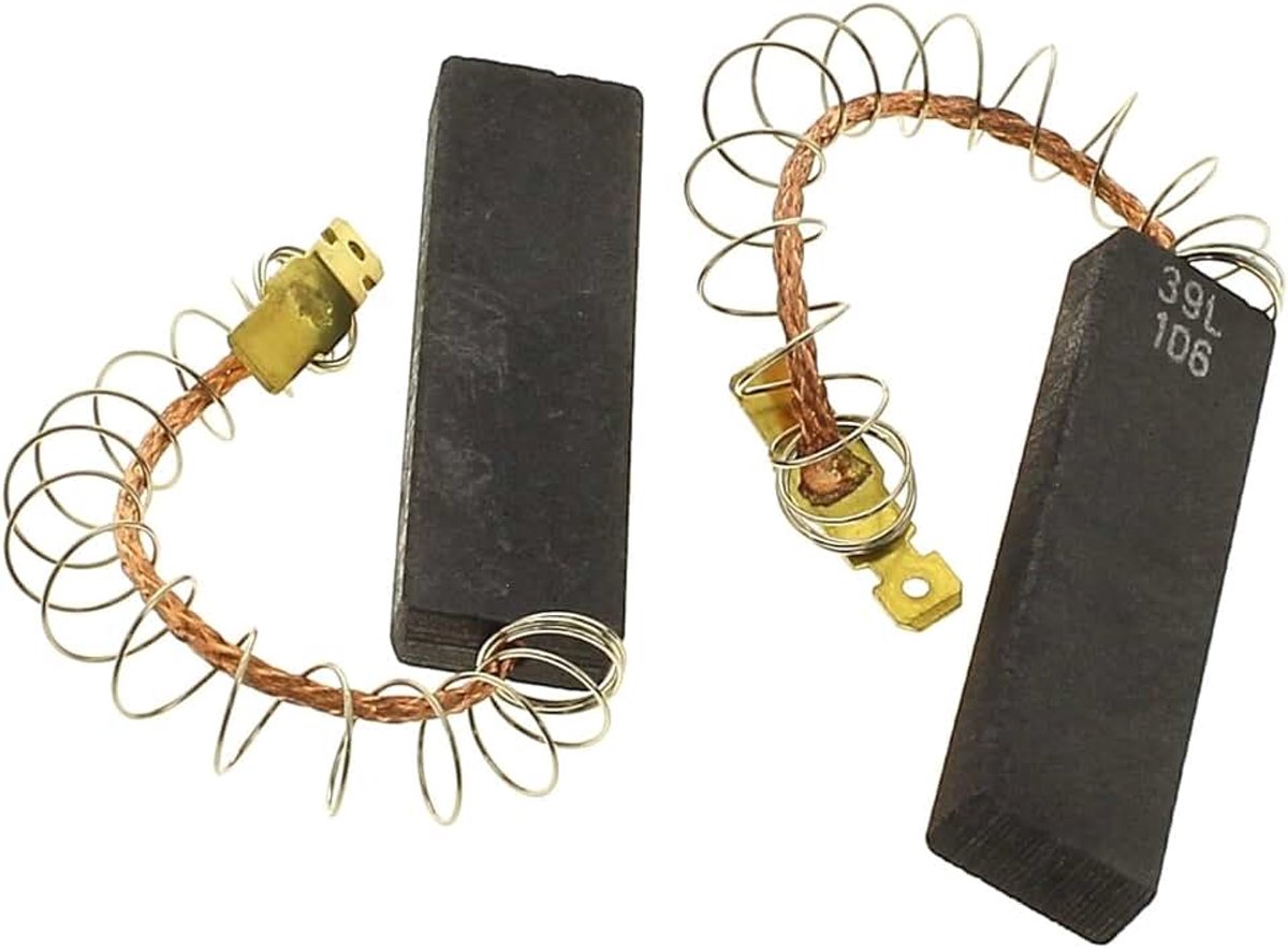 Koolborstels motorkolen 4,8mmAMP aansluiting voor Bosch Siemens 616505 00616505 voor wasmachine zoals iQ100 iQ300 iQ500 varioPerfect Maxx Avantixx Classixx Extraklasse
