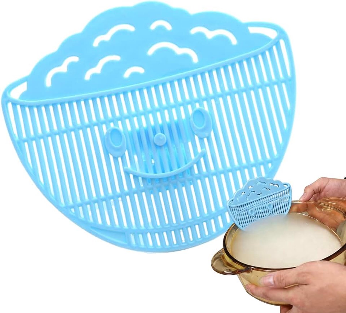 Clip On Multifunctioneel Draagbaar Fijnmazig | Kleine Noedelzeef Kookaccessoires Voor Thuis Restaurant Appartement Pasta Noedels Spaghetti Fruit Wassen Van Pannen En