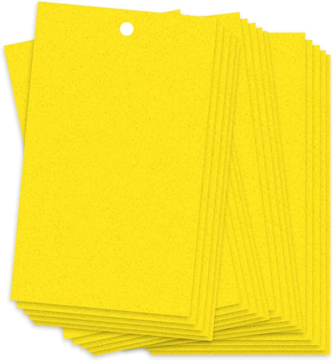 Vallen, Sterke Langdurige Lijm, Handig en Duurzaam, Controle Bladluizen, Trips, Geschikt voor Theetuin, Boomgaard, Kas, Groenteveld, Snijdbaar (geel-20X10cm)