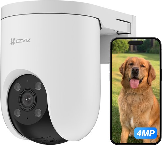 EZVIZ H8c Beveiligingscamera 2K+ met 360° Pan & Tilt - €73,49