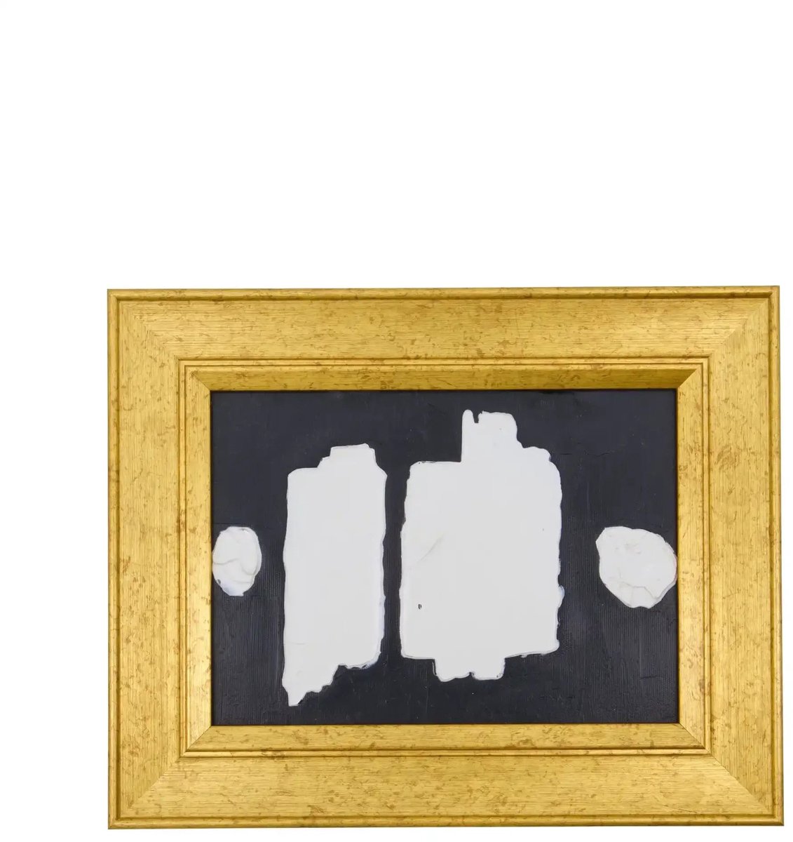 House Doctor Schilderij Agate Zwart Beige 24x30cm