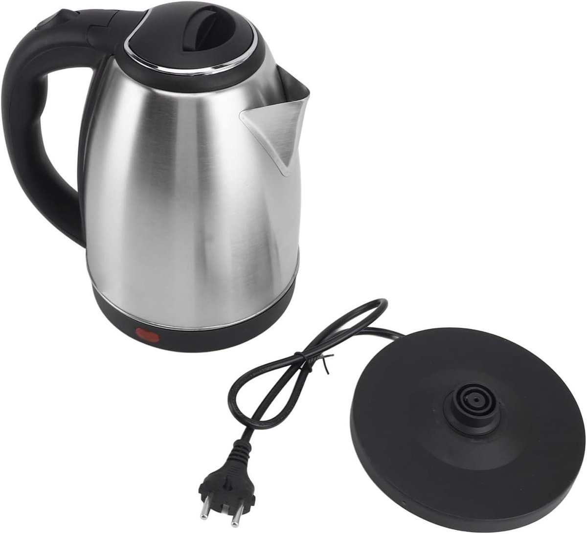Elektrische Waterkoker - Waterketel Snelkokend - Warme Dranken Bereiden - Automatische Uitschakeling - 2 Liter - RVS