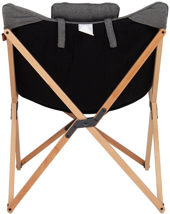 Bo-Camp - Urban Outdoor - Relaxstoel - Wembley - M - Nika - Grijs van Bo-Camp — afbeelding 5