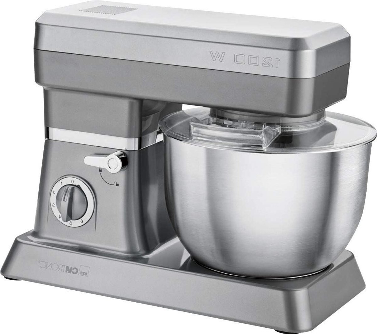 Keukenmachine - Mixer - Bakken en Koken - Krachtige Motor - 6.3 Liter Kom - Zilver