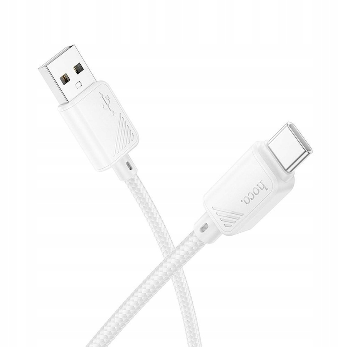 Hoco X113 USB-A naar USB-C Kabel 3A 1m Wit