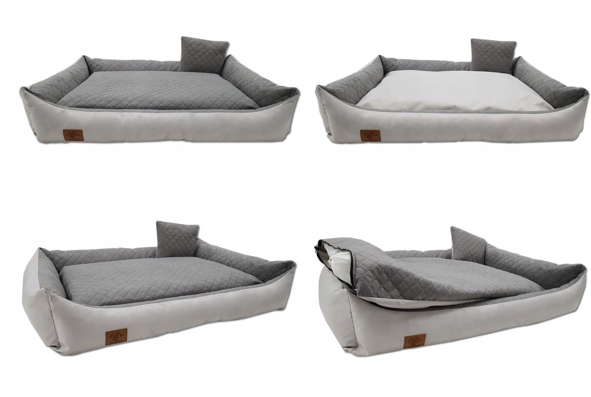Hondenmand Bank Bed 120x80cm met Kussen - Kwaliteit & Comfort