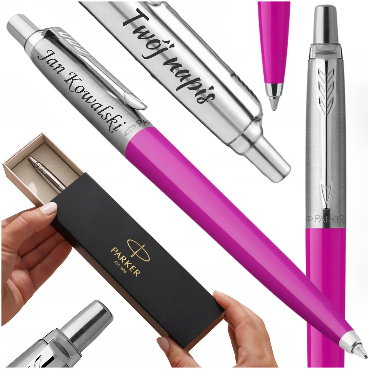 Parker Jotter Pen met Gepersonaliseerde Gravure - Uniek Cadeau