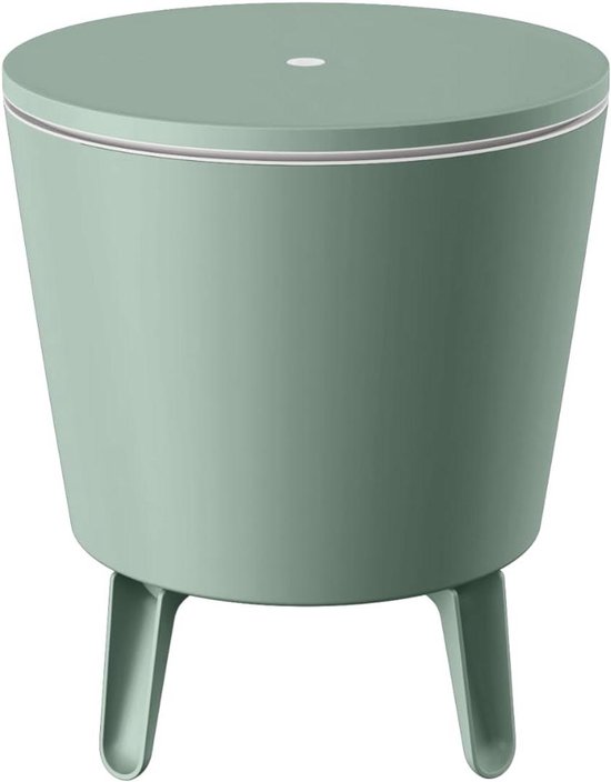 Buitenbar Tafel - Koelbox Tafel - Feestjes Organiseren - Uitschuifbaar Blad - 30 Liter - Groen — afbeelding 3