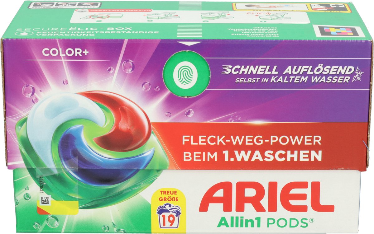 Ariel All-in-One Pods Color - 19 Wasbeurten