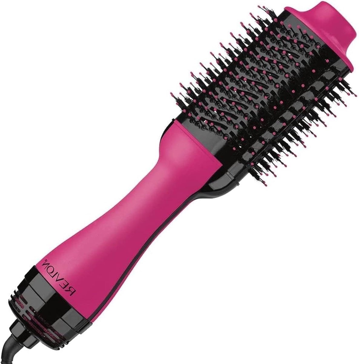 Haardroger en Volumiser - 2-in-1 Styling Tool - Haar Stijlen - Ionische Technologie - 31 cm - Roze