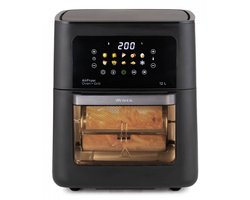 Ariete 4641/00 Air Fryer Oven + Grill – Airfryer 12L – Heteluchtoven – 1800W – Draaispit – 10 Programma's – Zwart